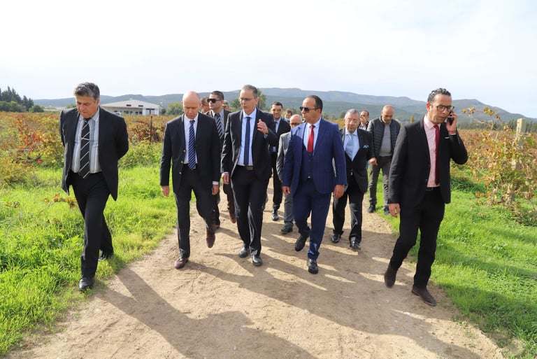 You are currently viewing Suite à une visite inopinée à Grombalia : les ministres des domaines de l’Etat et de l’agriculture décident d’entamer les procédures de déchéance de droit d’une ferme agricole.